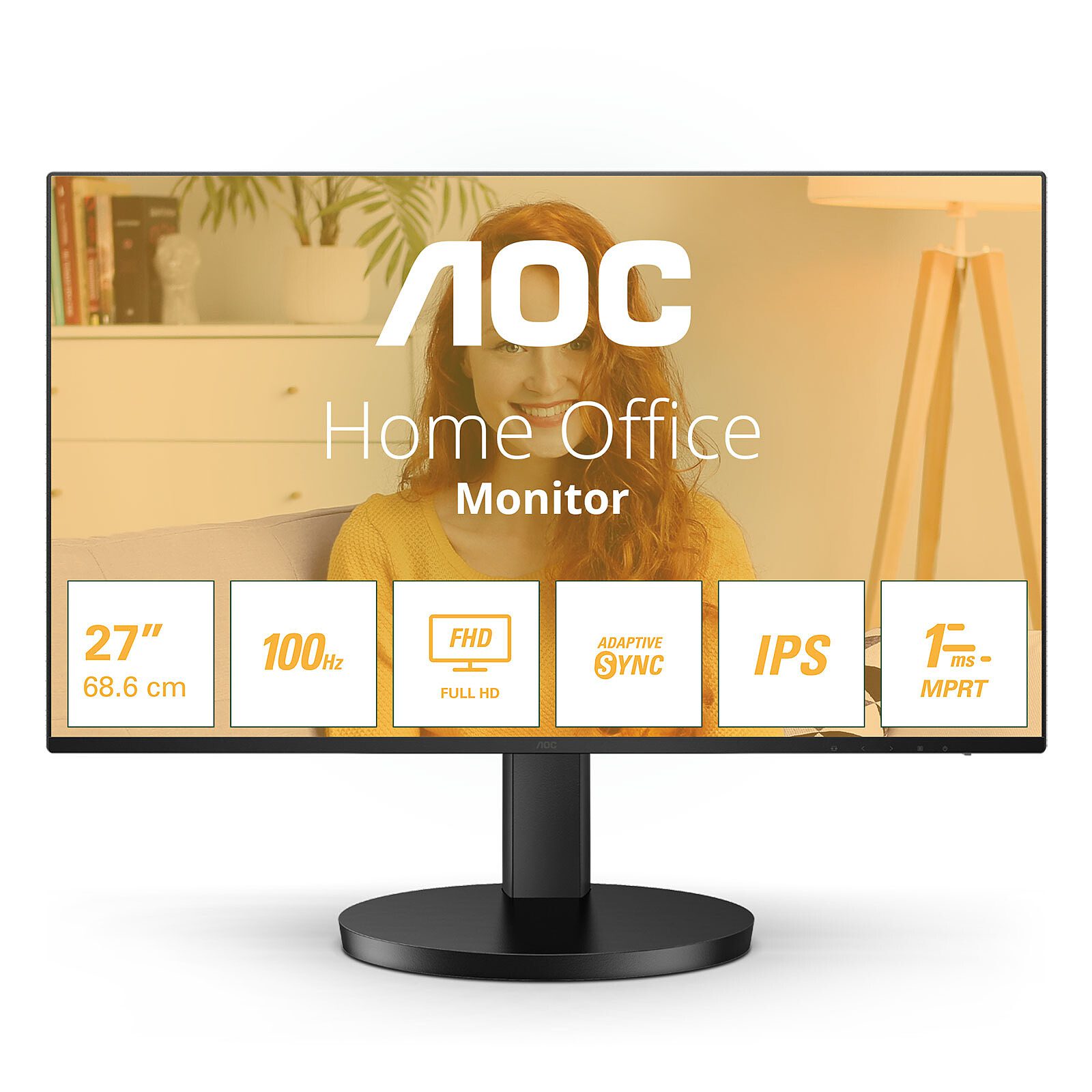 AOC Ecran 27″ 27B3HA2  100Hz  IPS  en  HDMI