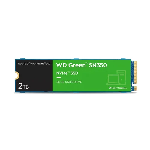 Western Digital SSD Green SN350 2To – NVMe M.2 Type 2280